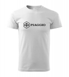 Motorkárske pánske tričko s potlačou PIAGGIO 2