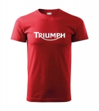 Motorkárske pánske tričko s potlačou TRIUMPH