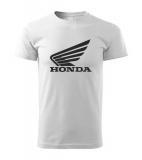 Motorkárske pánske tričko s potlačou HONDA