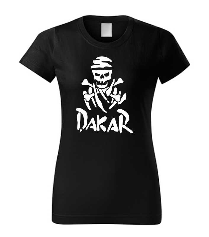 Offroad dámske tričko s potlačou Dakar 2