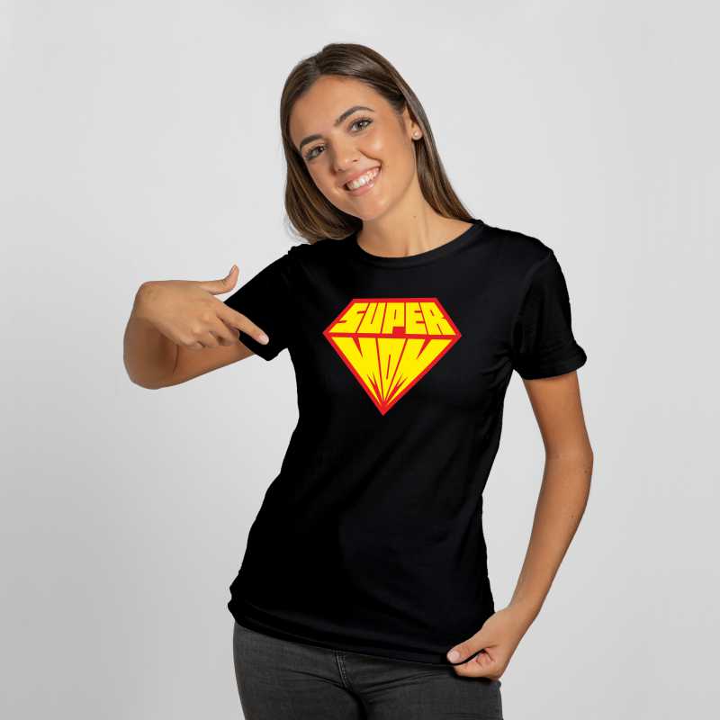 Dámske tričko pre mamu SUPER MOM - 2
