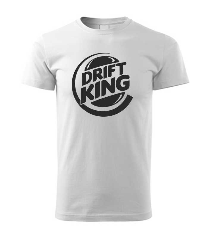 Autičkárske pánske tričko s potlačou DRIFT KING