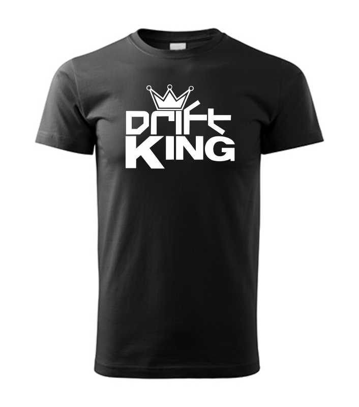 Autičkárske pánske tričko s potlačou DRIFT KING 2