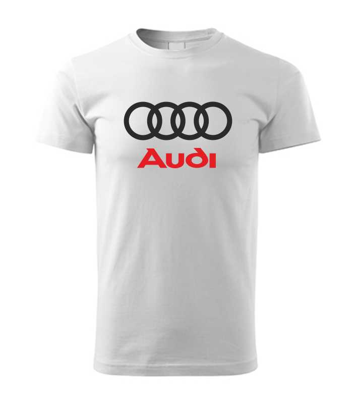 Autičkárske pánske tričko s potlačou Audi