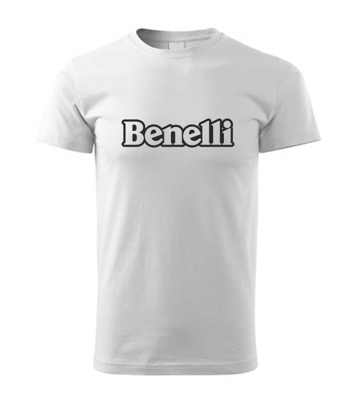 Motorkárske pánske tričko s potlačou BENELLI 2