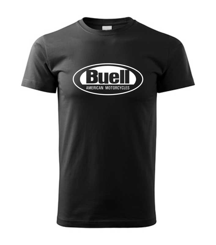 Motorkárske pánske tričko s potlačou BUELL 4