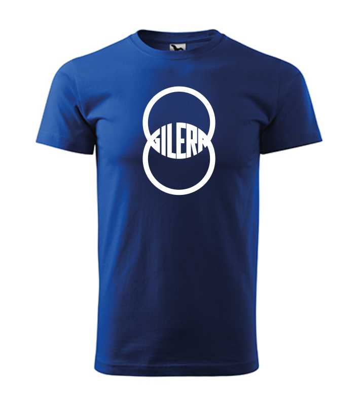 Motorkárske pánske tričko s potlačou GILERA 3