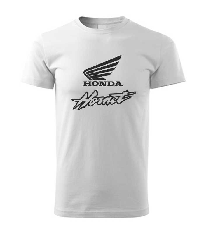 Motorkárske pánske tričko s potlačou HONDA Hornet