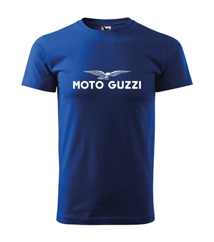 Motorkárske pánske tričko s potlačou MOTO GUZZI