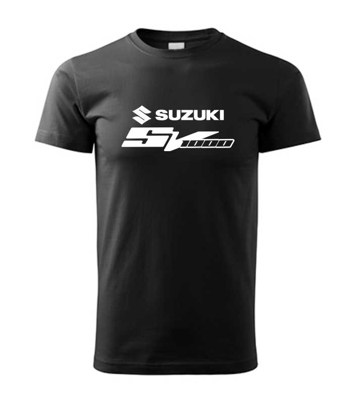 Motorkárske pánske tričko s potlačou SUZUKI SV 1000