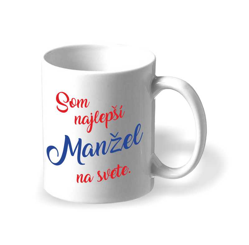 Hrnček s venovaním NAJLEPŠÍ MANŽEL