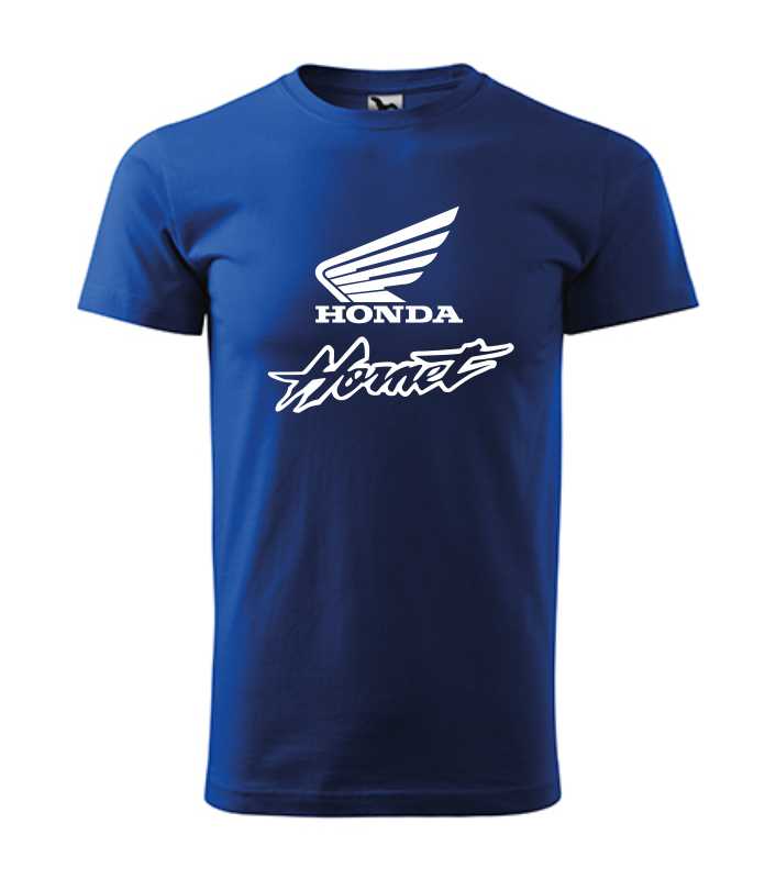 Motorkárske pánske tričko s potlačou HONDA Hornet
