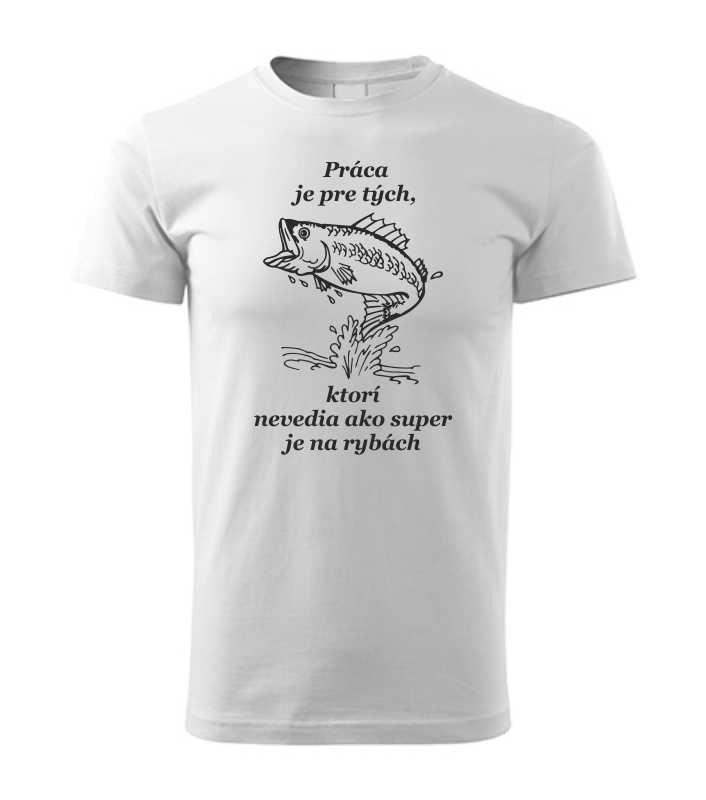 Pánske tričko pre rybára