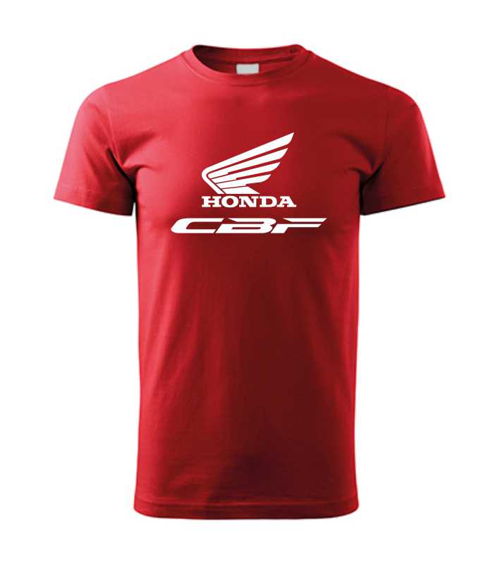 Motorkárske pánske tričko s potlačou HONDA CBF
