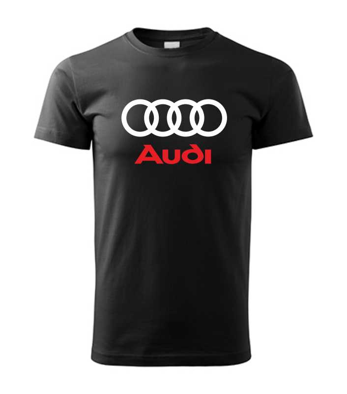 Autičkárske pánske tričko s potlačou Audi