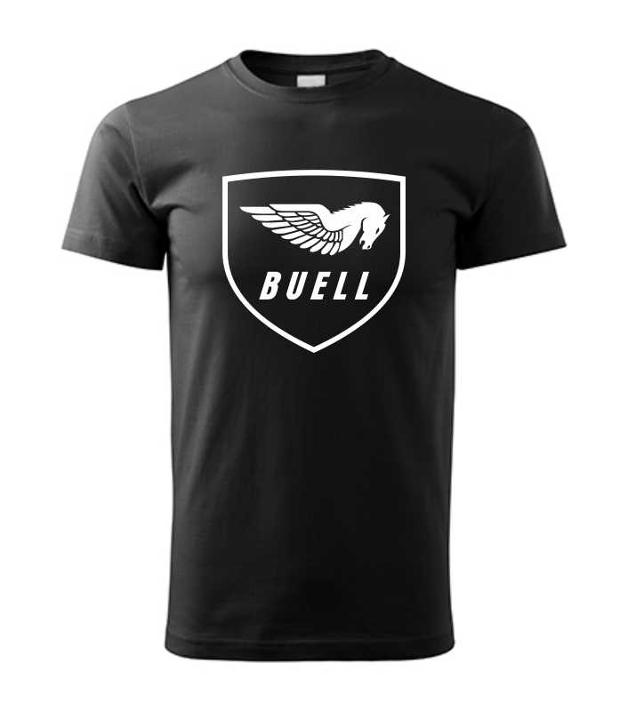 Motorkárske pánske tričko s potlačou BUELL 2