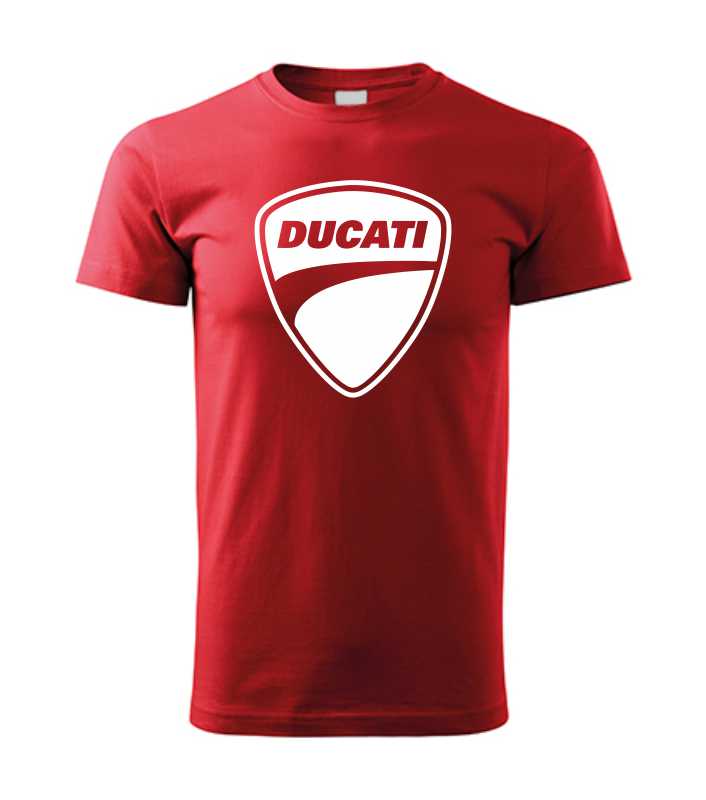 Motorkárske pánske tričko s potlačou DUCATI 2