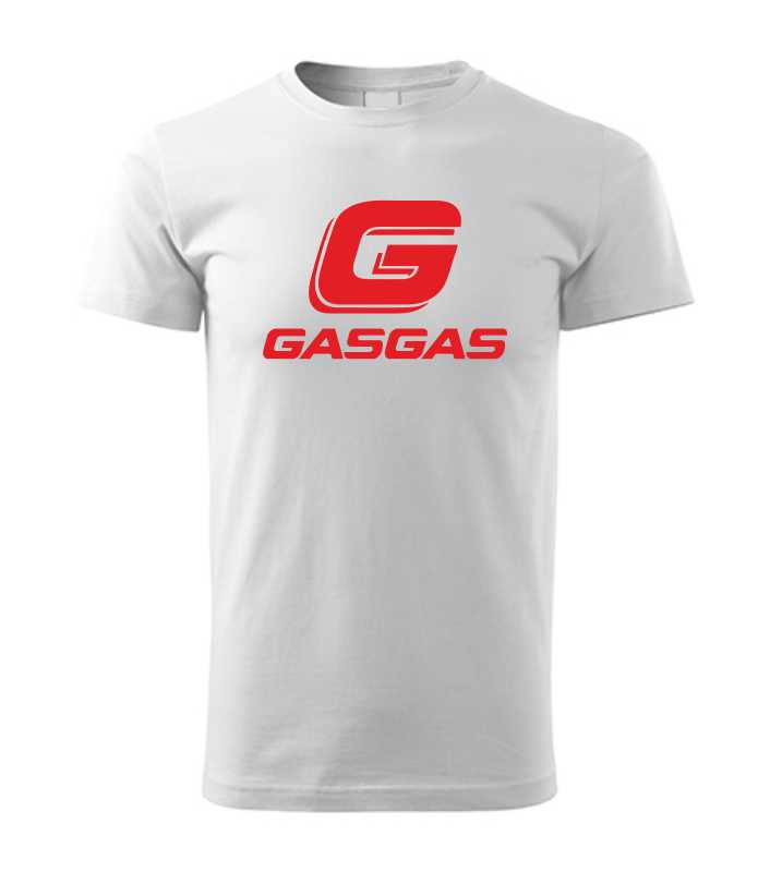 Motorkárske pánske tričko s potlačou GASGAS
