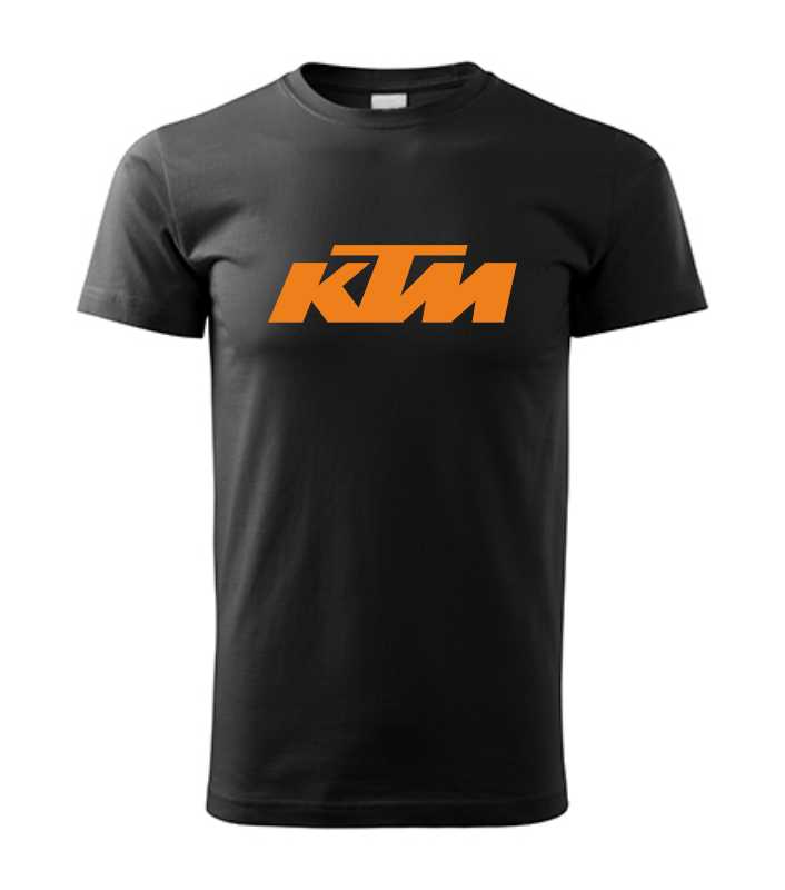 Motorkárske pánske tričko s potlačou KTM