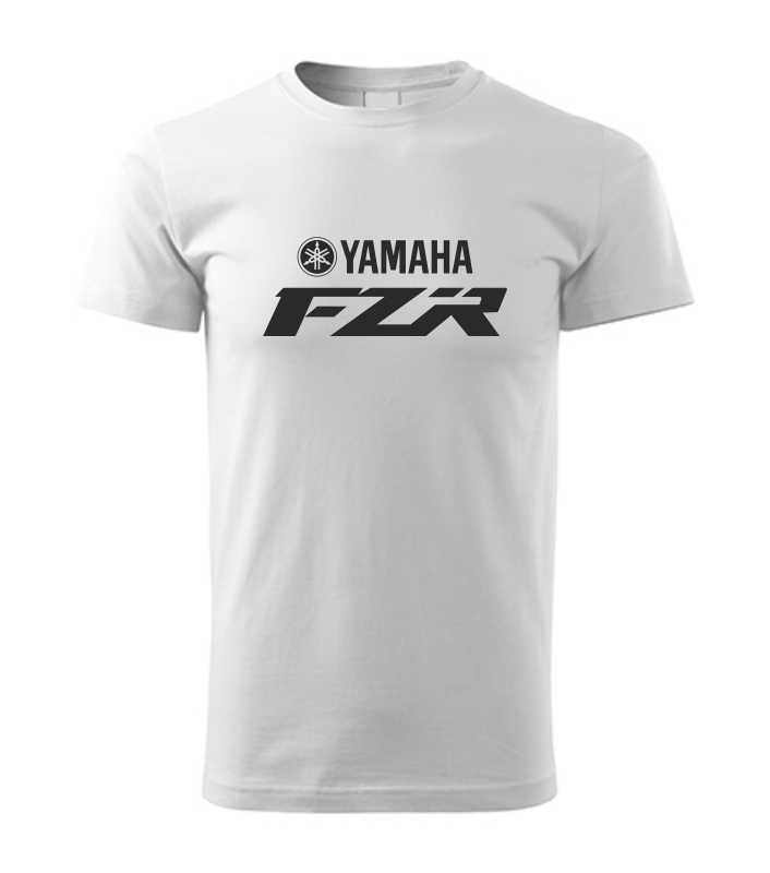 Motorkárske pánske tričko s potlačou YAMAHA FZR