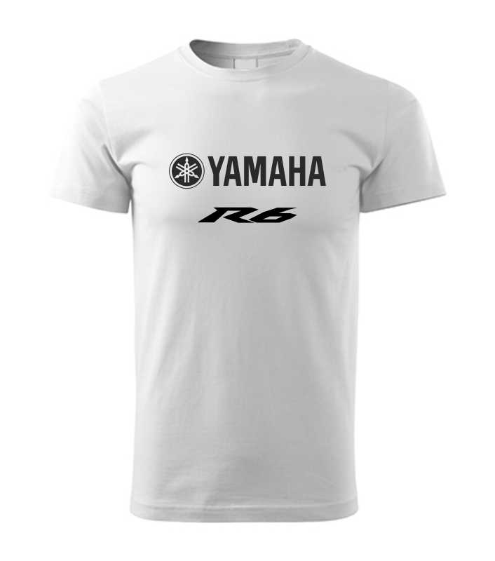Motorkárske pánske tričko s potlačou YAMAHA R6