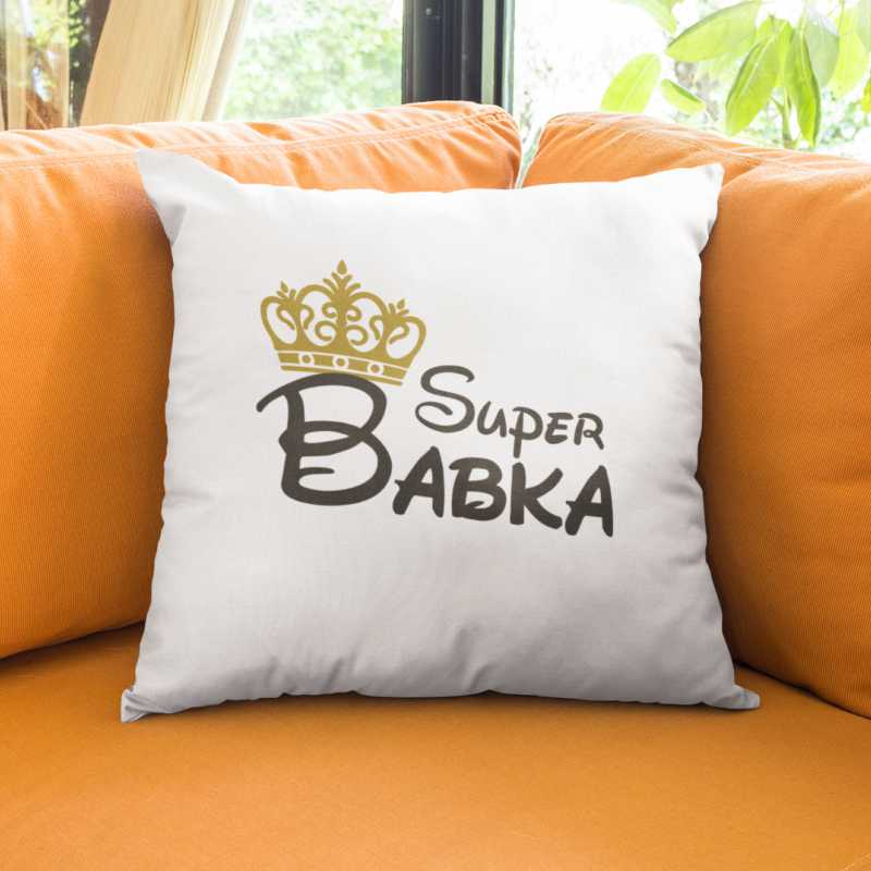 Vankúš pre mamu SUPER BABKA