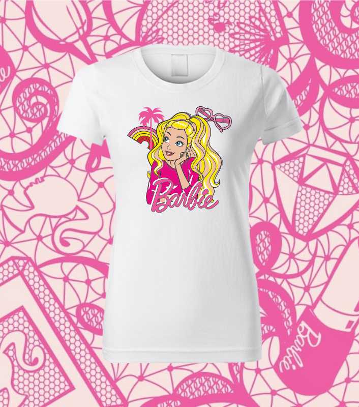 Tričko s potlačou Barbie 7