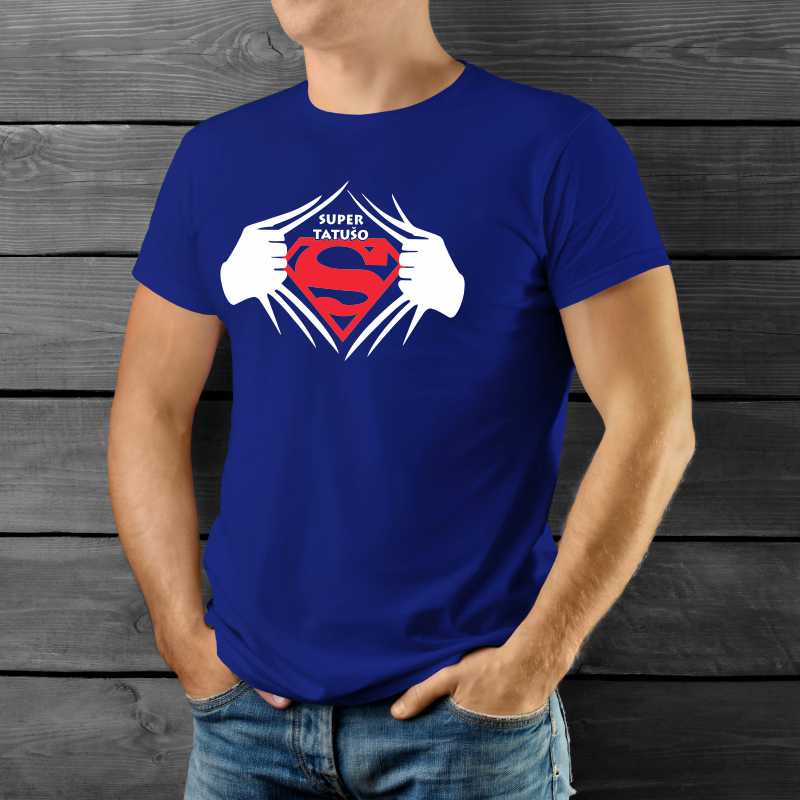 Tričko pre otca SUPER TATUŠO