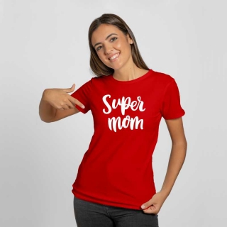 Dámske tričko pre mamu SUPER MOM