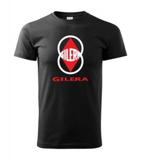 Motorkárske pánske tričko s potlačou GILERA 2