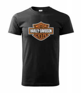 Motorkárske pánske tričko s potlačou HARLEY-DAVIDSON 4