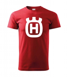 Motorkárske pánske tričko s potlačou HUSQVARNA 2