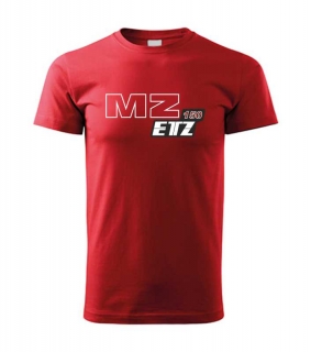 Motorkárske pánske tričko s potlačou MZ 150 etz