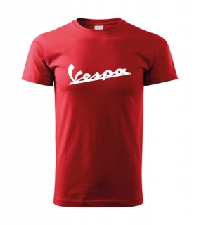 Motorkárske pánske tričko s potlačou VESPA