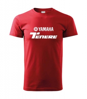Motorkárske pánske tričko s potlačou YAMAHA Tenere